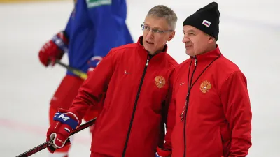Сборная России по хоккею, Игорь Ларионов, Валерий Брагин