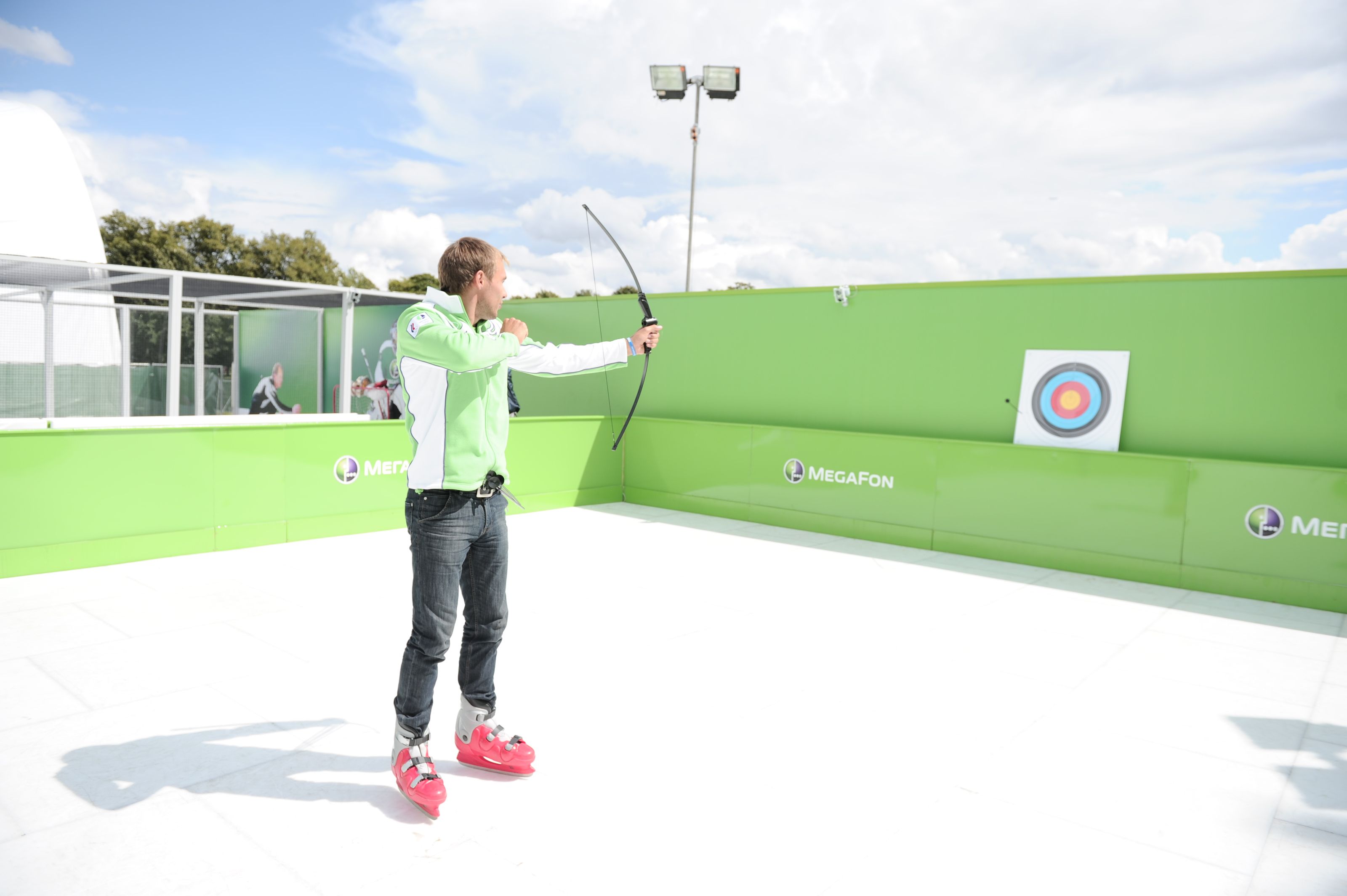 Спортивное амплуа. Зона МЕГАФОН на Олимпиаде.