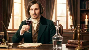 Великий Гоголь пил вино необычным способом — даже в свои последние часы: писатель любил странное сочетание