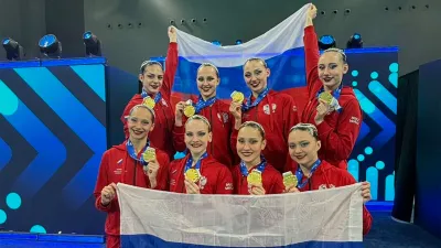 Синхронное плавание, Сборная России по синхронному плаванию