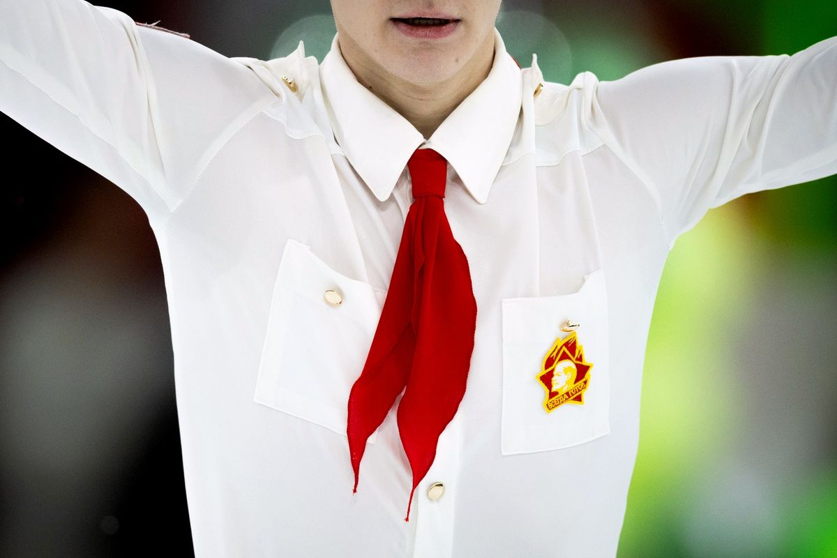 Губки бантиком Щербаковой, синие очки Косторной, Трусова в будоражащем топе. Воссоединение великого трио ТЩК: Фото