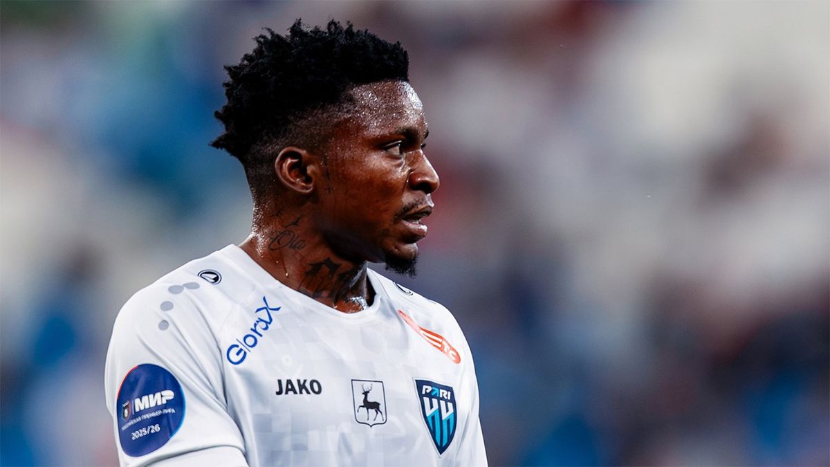 Олусегун — о последнем месте «Пари НН»: «Атмосфера в команде достаточно хорошая»