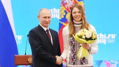 Алена Заварзина, Владимир Путин