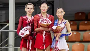 Русские фигуристки опять без золота на ЮГП. Ученицы Туберидзе снова проиграли кореянке