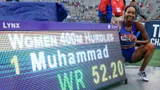 Пал мировой рекорд, принадлежавший России 16 лет. Его побила американская бегунья Мухаммад