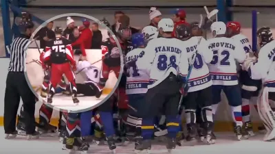 Хоккейные драки