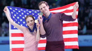 Бывшая российская фигуристка принесла Америке золото. Олимпийские чемпионы из Китая еле закончили прокат