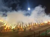 «Здесь прошла вся жизнь». Фанаты «Торпедо» попрощались со стадионом мощнейшим пирошоу