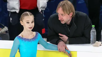 Евгений Плющенко, Вероника Жилина