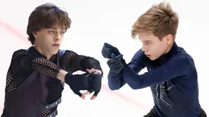 Ученик Тутберидзе готов биться с пятиквадкой принца нашей фигурки. Нетленная дуэль Федотов vs Лазарев